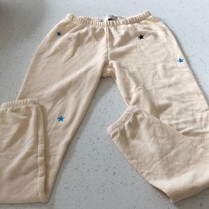 Wild fox twinkle stars sweat pants
